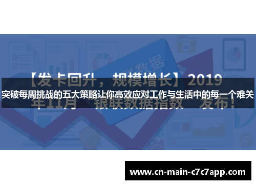 突破每周挑战的五大策略让你高效应对工作与生活中的每一个难关 突破每周挑战的五大策略让你高效应对工作与生活中的每一个难关