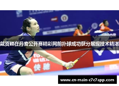 戴资颖在丹麦公开赛精彩网前扑球成功获分展现技术精湛